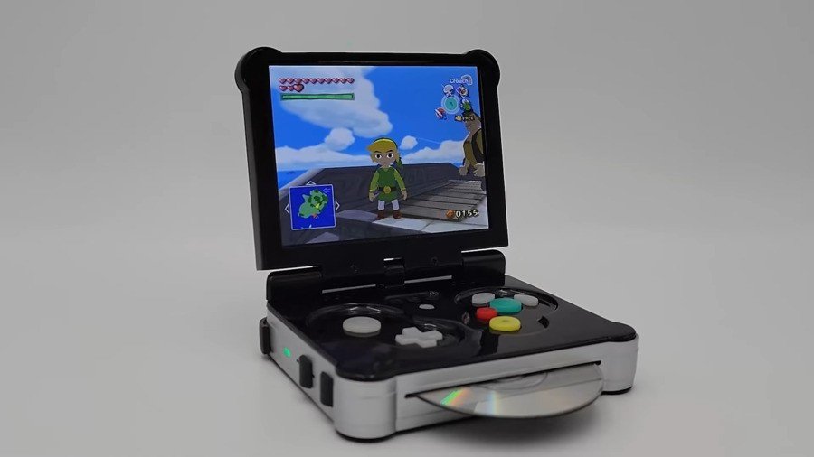 Fake Gamecube Handheld Game