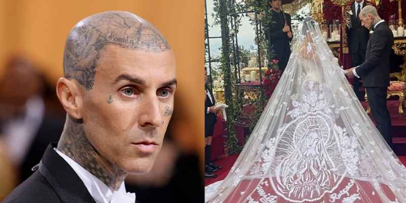 Did Kourtney Kardashian And Travis Barker Mock The Virgin Mary With Faux Catholic Wedding