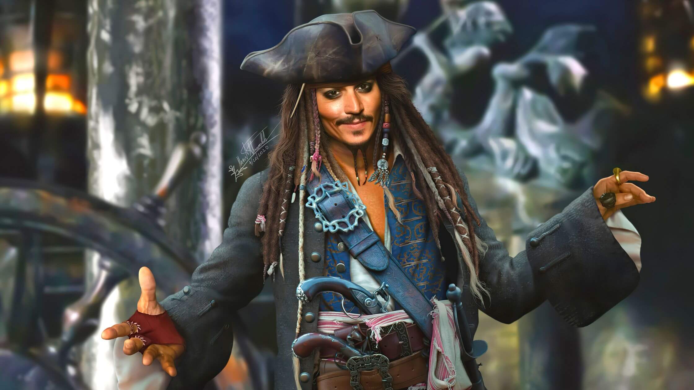 $301 Million Johnny Depp Reprise As Captain Jack Sparrow