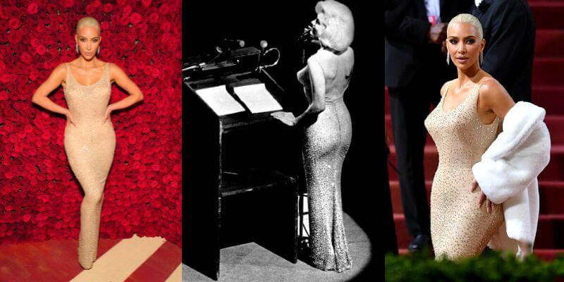 At Met Gala, Kim Kardashian Allegedly Damaged Marilyn Monroe's Dress