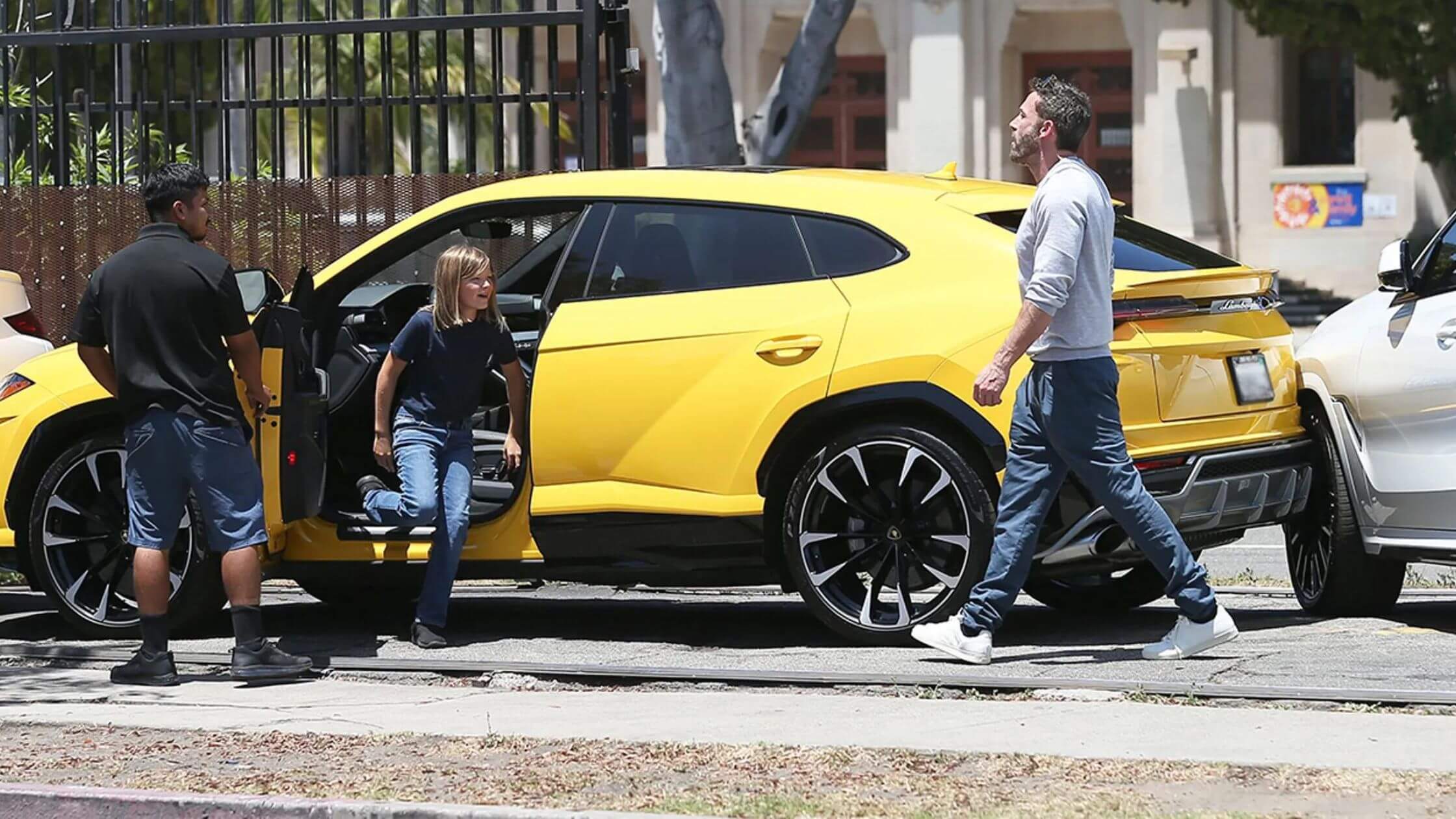 Ben Affleck's Son Crashes A Lamborghini After Taking The Wheel During An Outing 