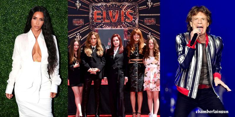 Celebrity Sightings! Kim Kardashian, Presley Family, Mick Jagger, And More