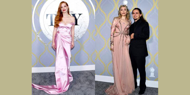Jessica Chastain And Paris Jackson On The Red Carpet! Tony Awards' Best Dressed