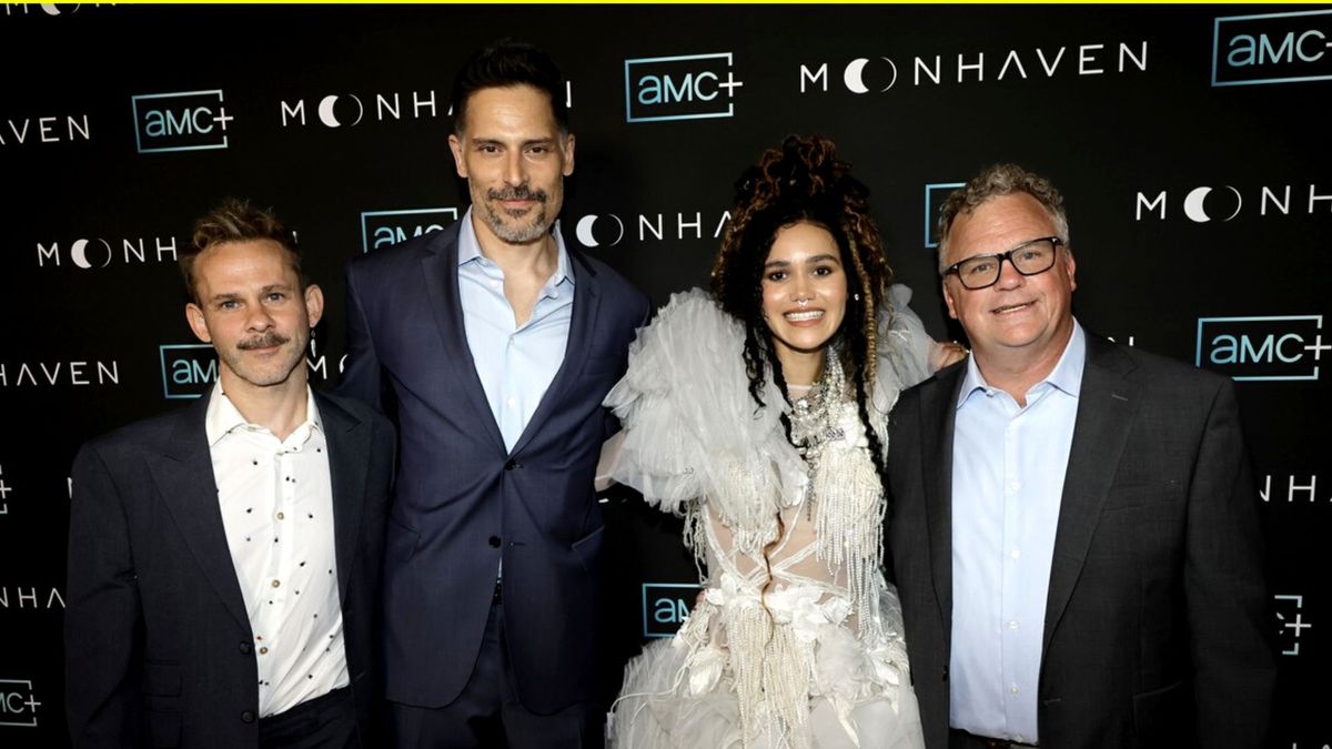 Joe Manganiello & Dominic Monaghan Join  At  Premiere In LA For Their New Series 'Moonhaven'