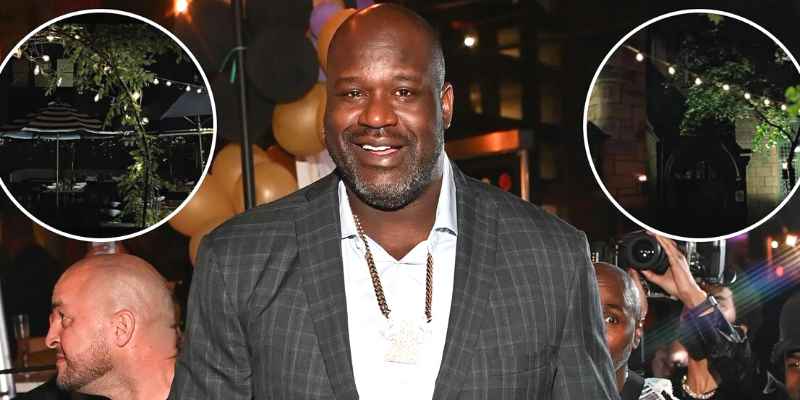 Shaquille O'Neal Picked Up The Tab For His Friends On The Date Night In NYC!!