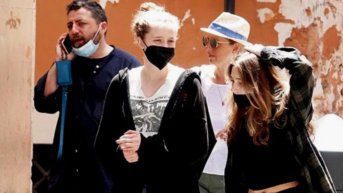 Shiloh Jolie-Pitt, 16, Is Seen Shopping With Friends In Rome Wearing Denim Shorts