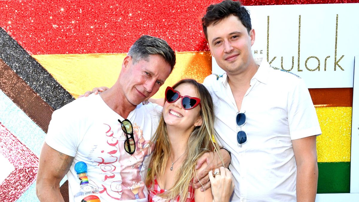 The Lourd Family Joins Bruce Bozzi At Andy Cohen's Pride Party!