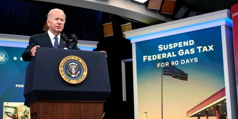 Three Months Of No Federal Gas Tax!! President Biden Calls
