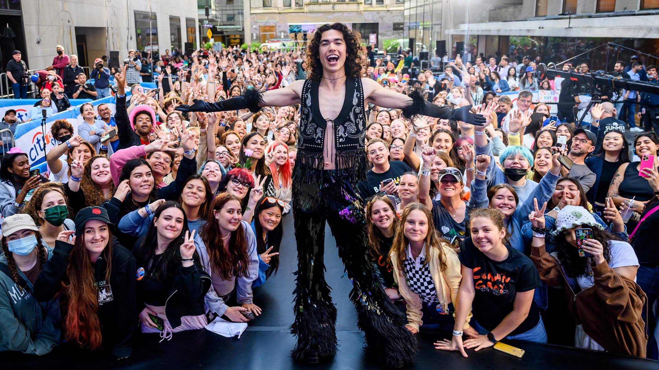 With Stellar Performances, Conan Gray Hit The Plaza In A Bold Outfit!