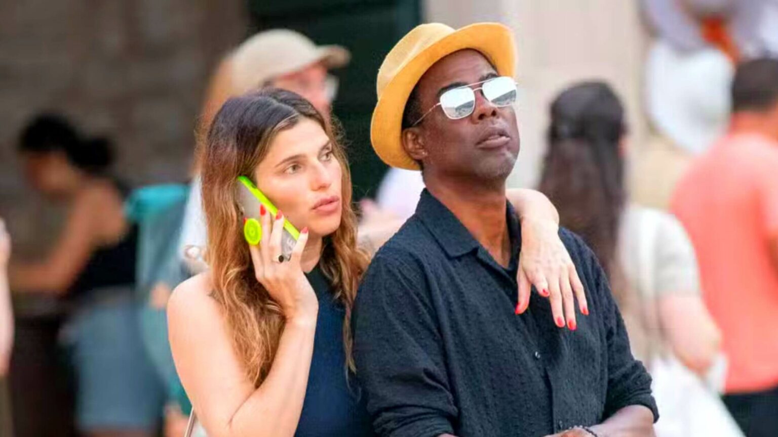 Chris Rock Holds Hands With Girlfriend Lake Bell On Croatian Getaway