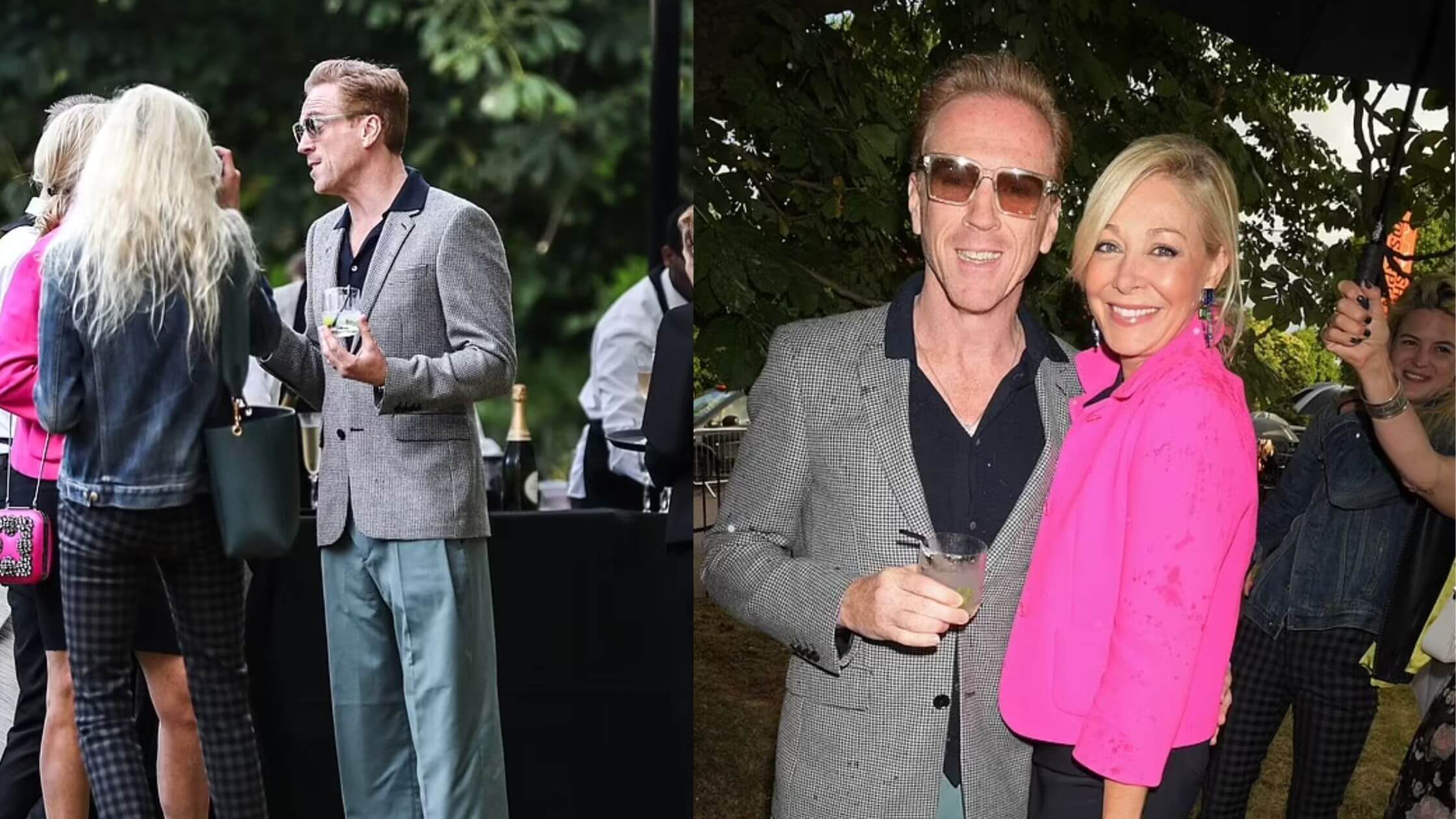 Damian Lewis Caught Up With Friends At The Serpentine Gallery Party!