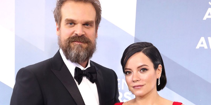 David Harbour Talks About The 'Exact Moment He Fell In Love With His Wife Lily Allen'