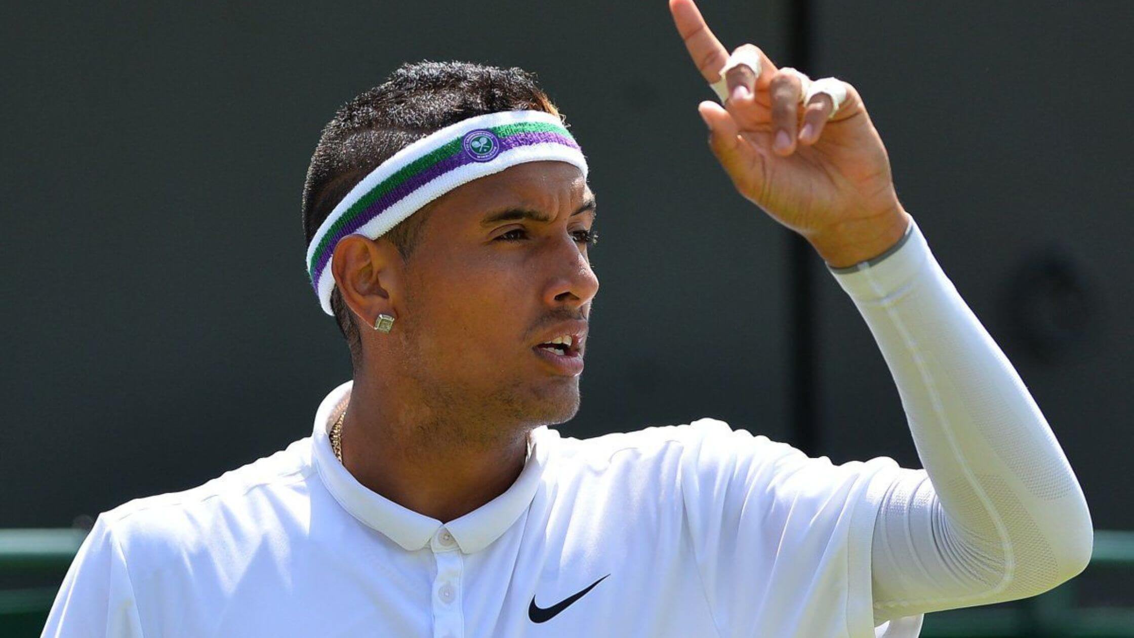 Nick Kyrgios Breaks Wimbledon's All-White Dress Code