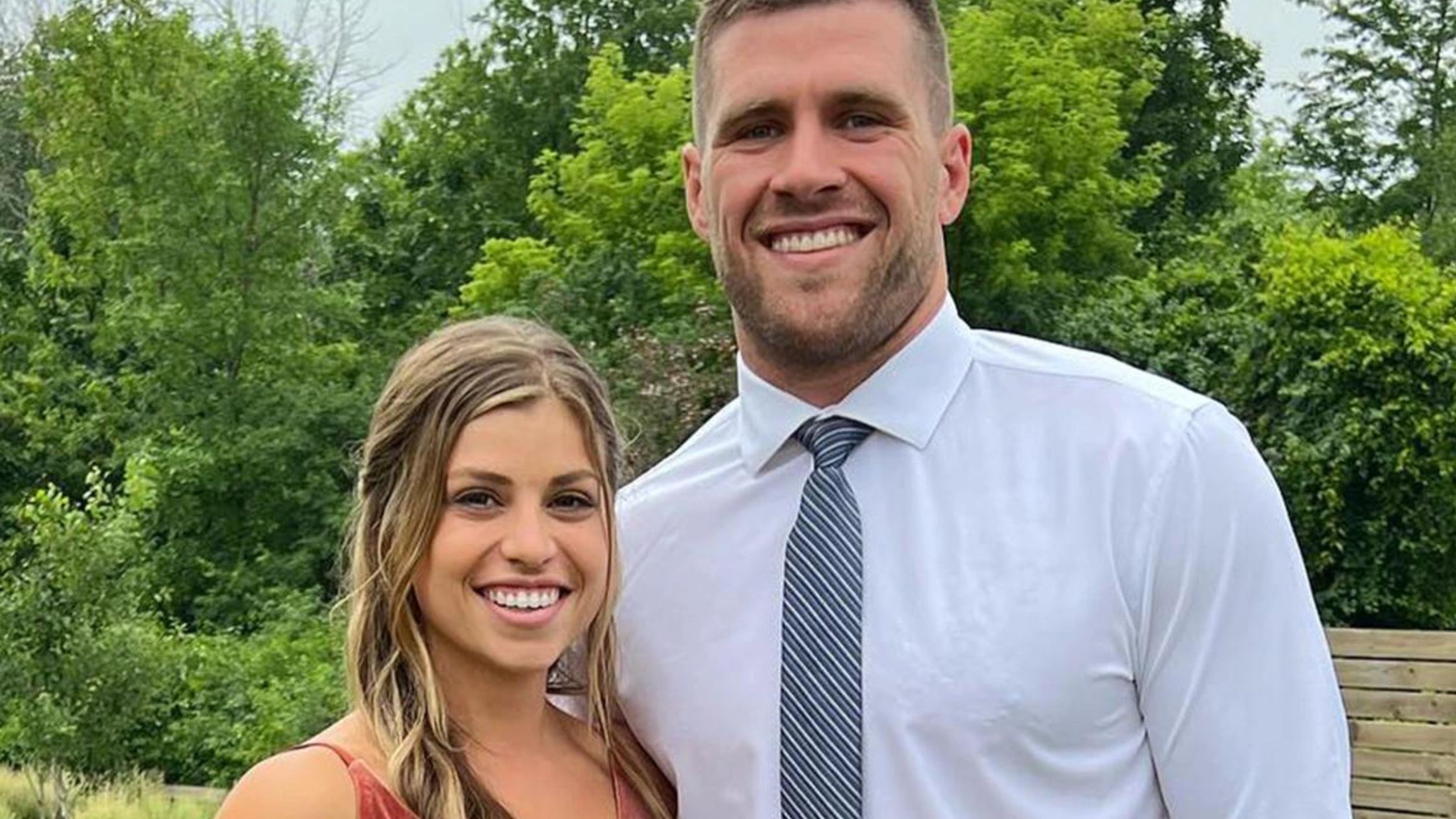 Pittsburgh Steelers Star TJ Watt And Soccer Star Dani Rhodes Got Married At A Beachside Ceremony