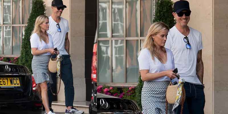 Reese Witherspoon And Husband Jim Toth Enjoy Day Out In London!!