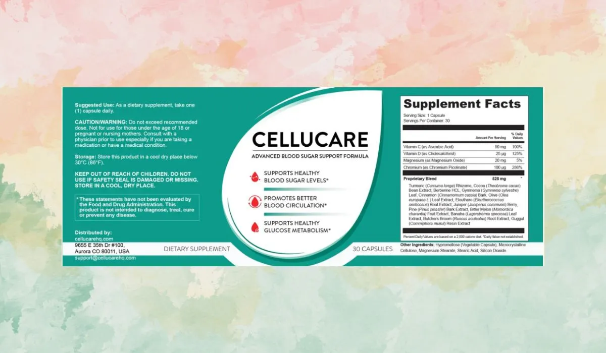 CelluCare Dosage