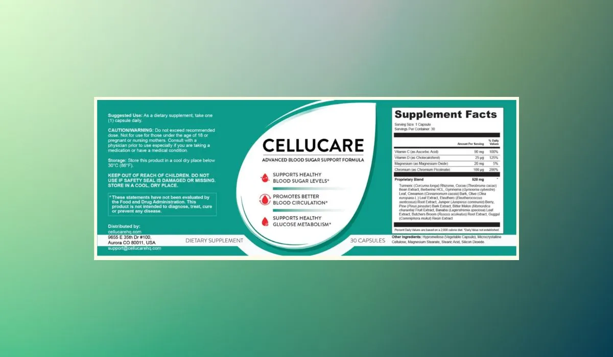 CelluCare Dosage