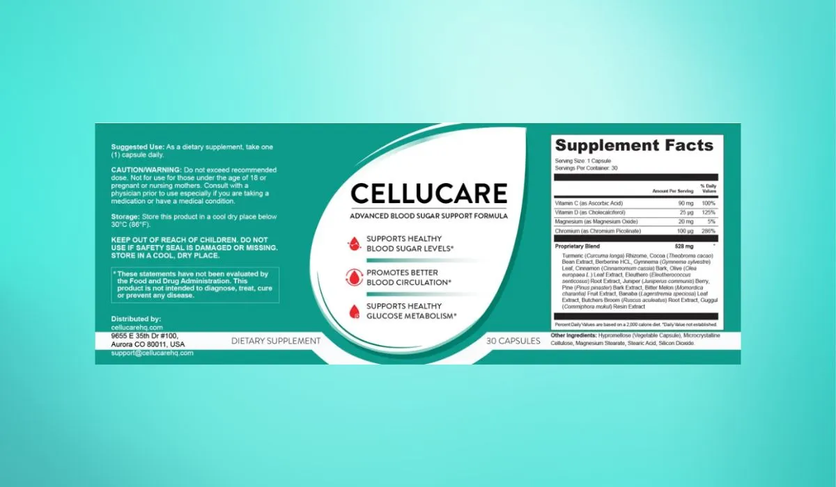 CelluCare Dosage