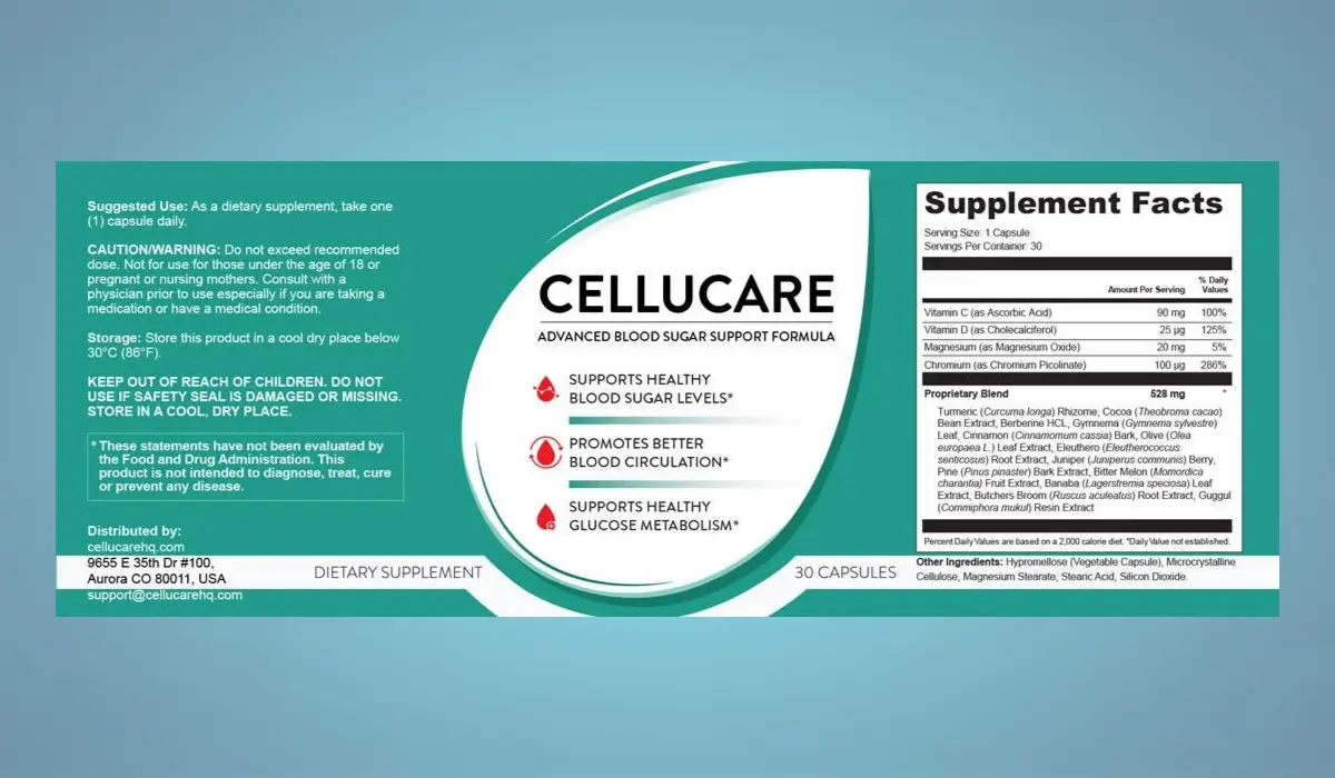 CelluCare Label