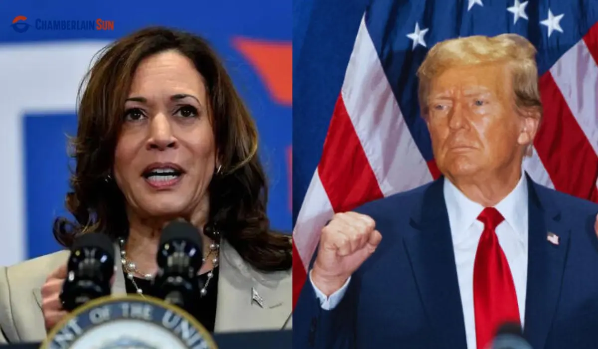 Harris Mocks Trump Debate Microphone Controversy