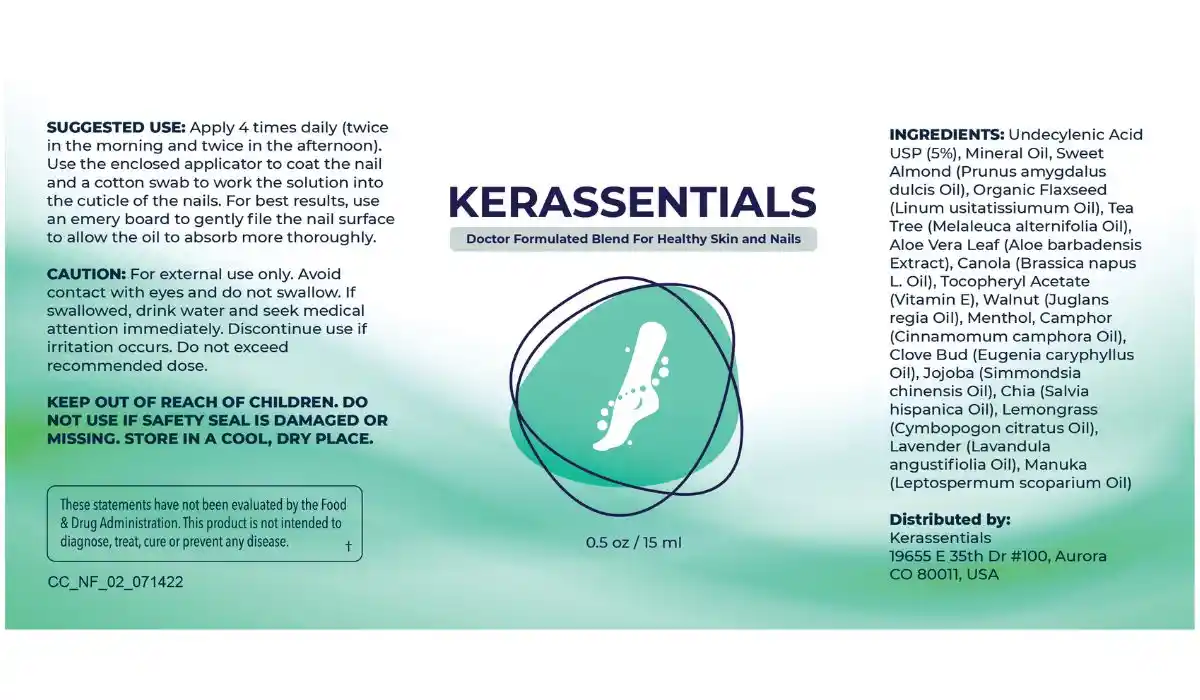 Kerassentials Supplement Facts