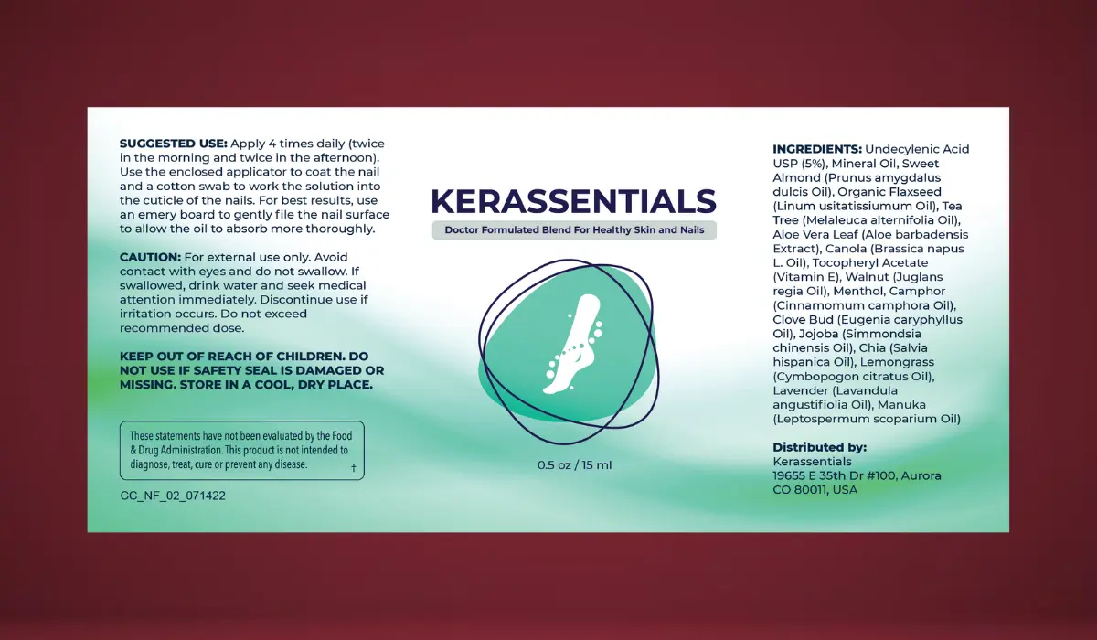 Kerassentials Label