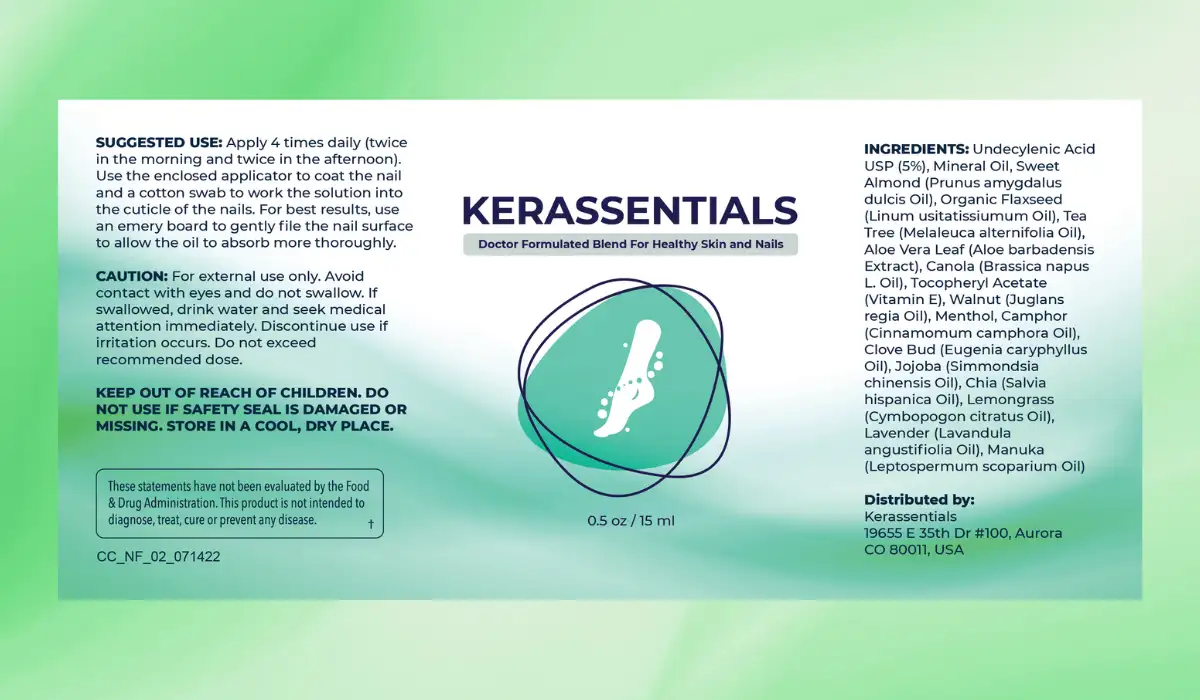 Kerassentials Supplement Facts