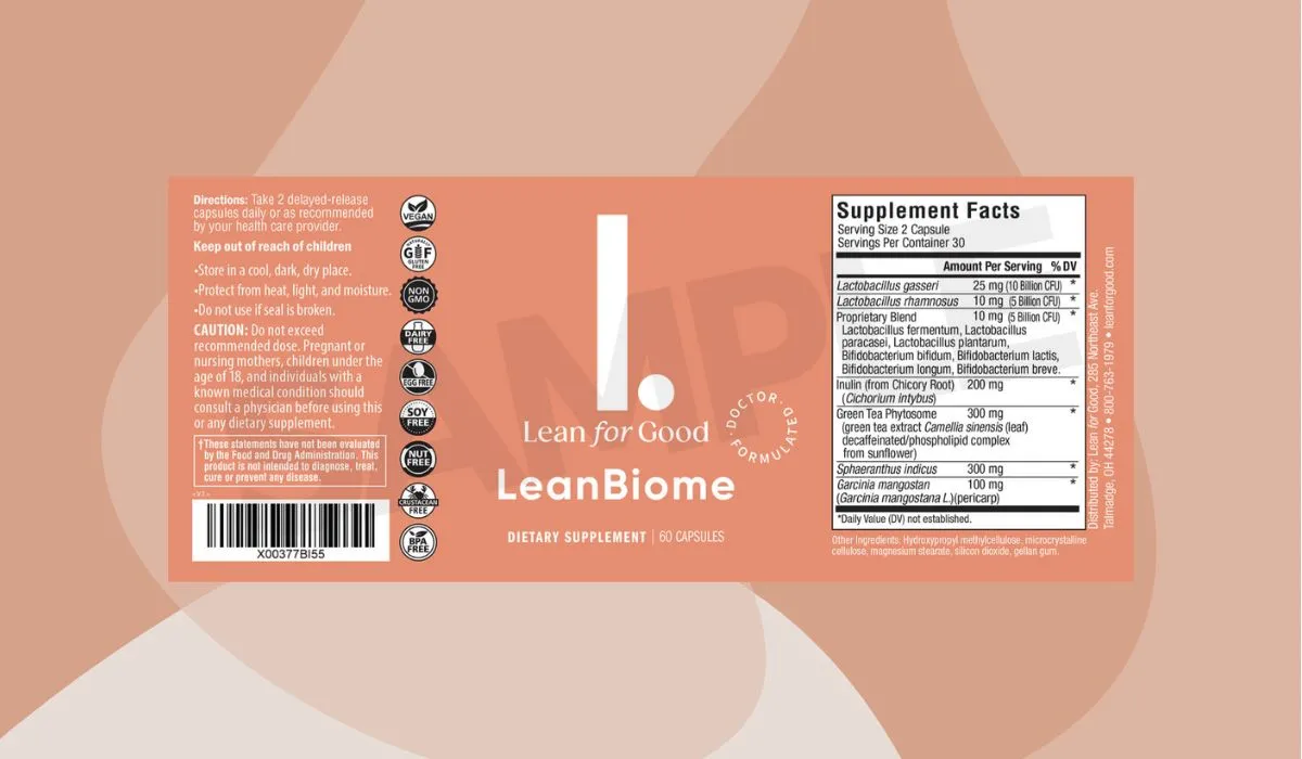 LeanBiome Dosage