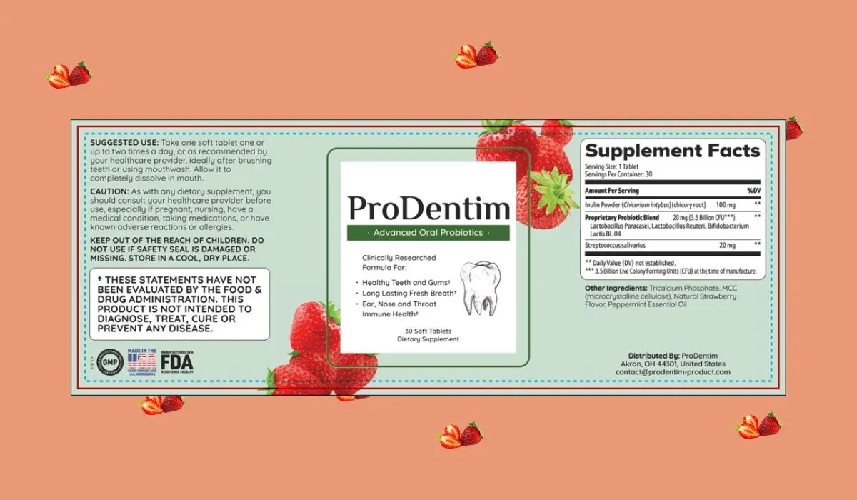 ProDentim Dosage