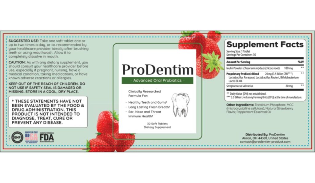 ProDentim Dosage