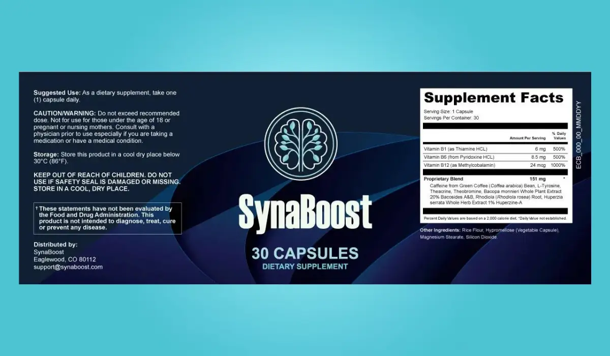 SynaBoost Product Label