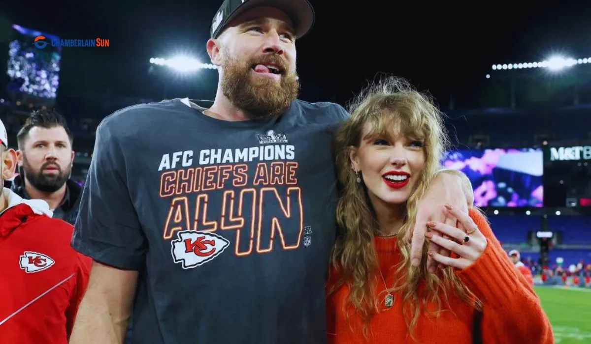 Taylor Swift and Travis Kelce