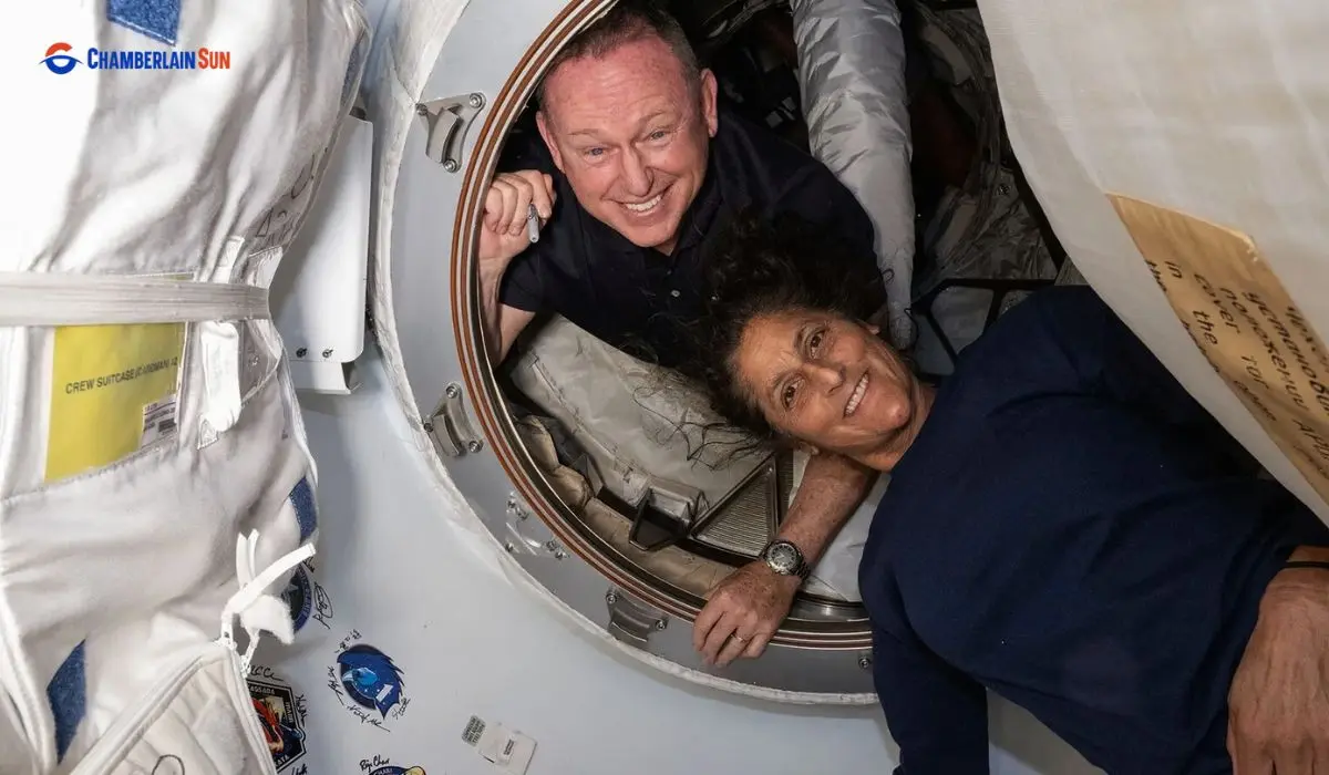 Butch Wilmore And Fellow Astronaut Sunita Williams