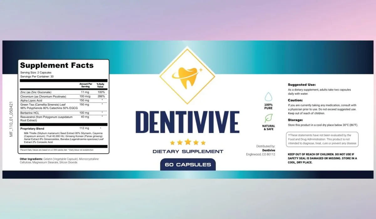 DentiVive Supplement Facts