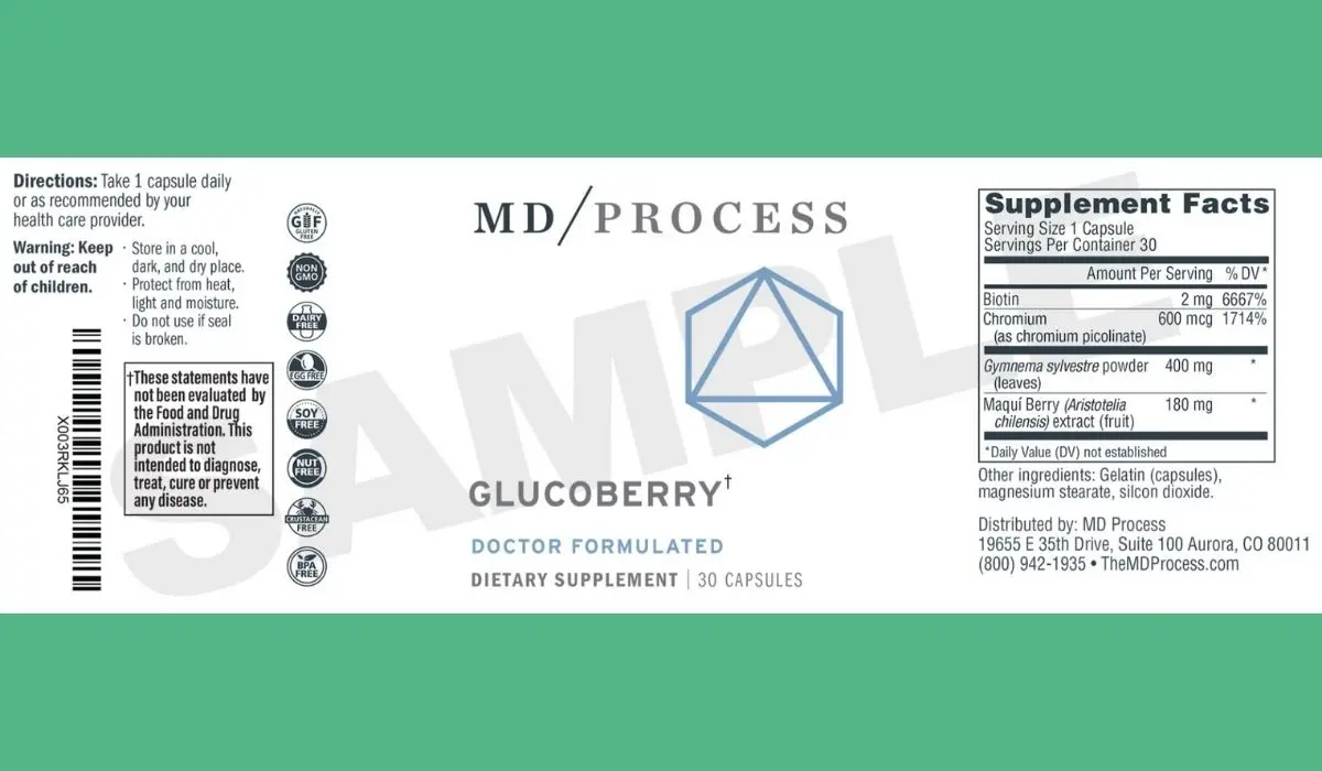 GlucoBerry Pill Details