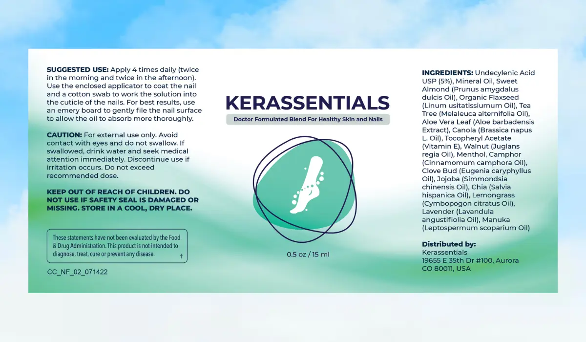 Kerassentials Supplement Facts