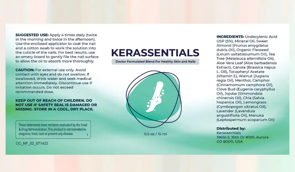 Kerassentials Supplement Facts