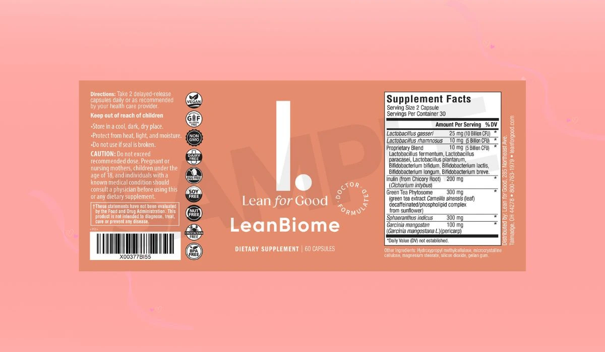 LeanBiome Dosage