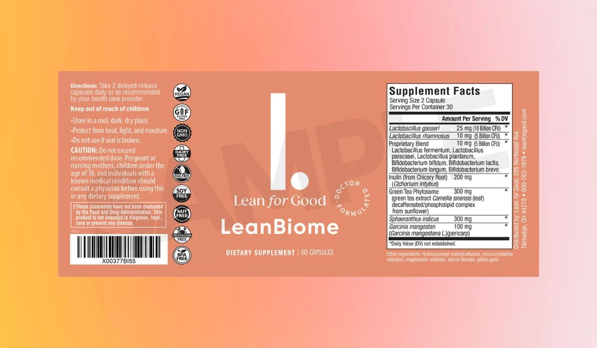 LeanBiome Dosage