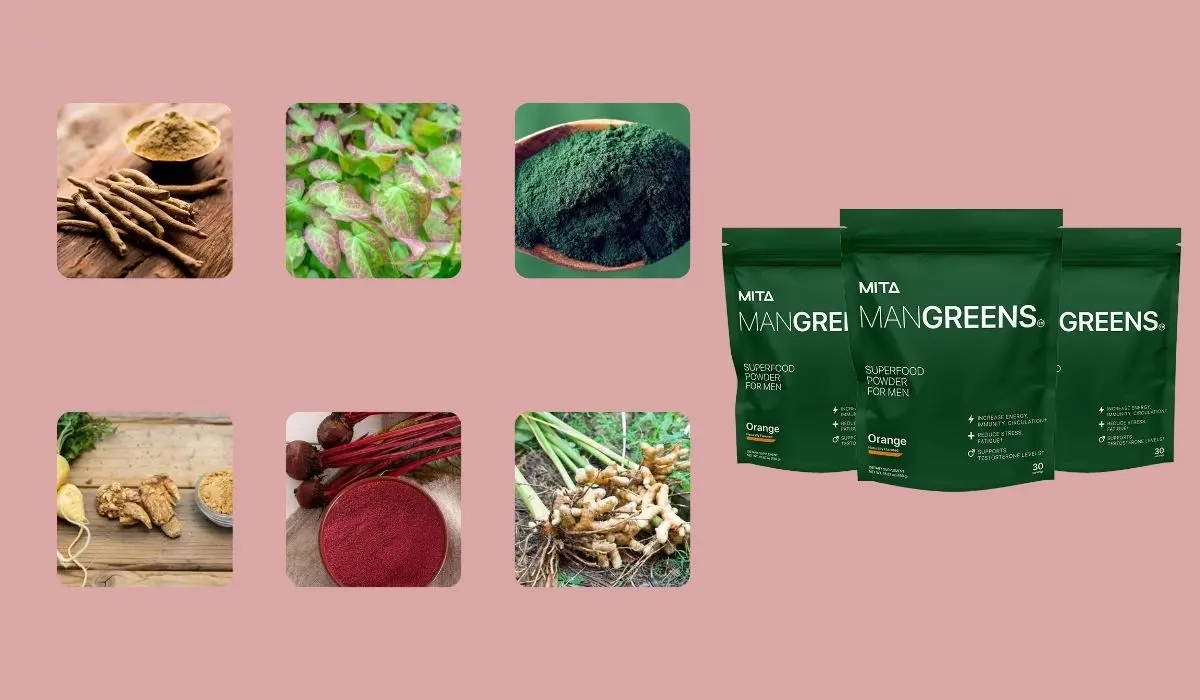 Man Greens Ingredients