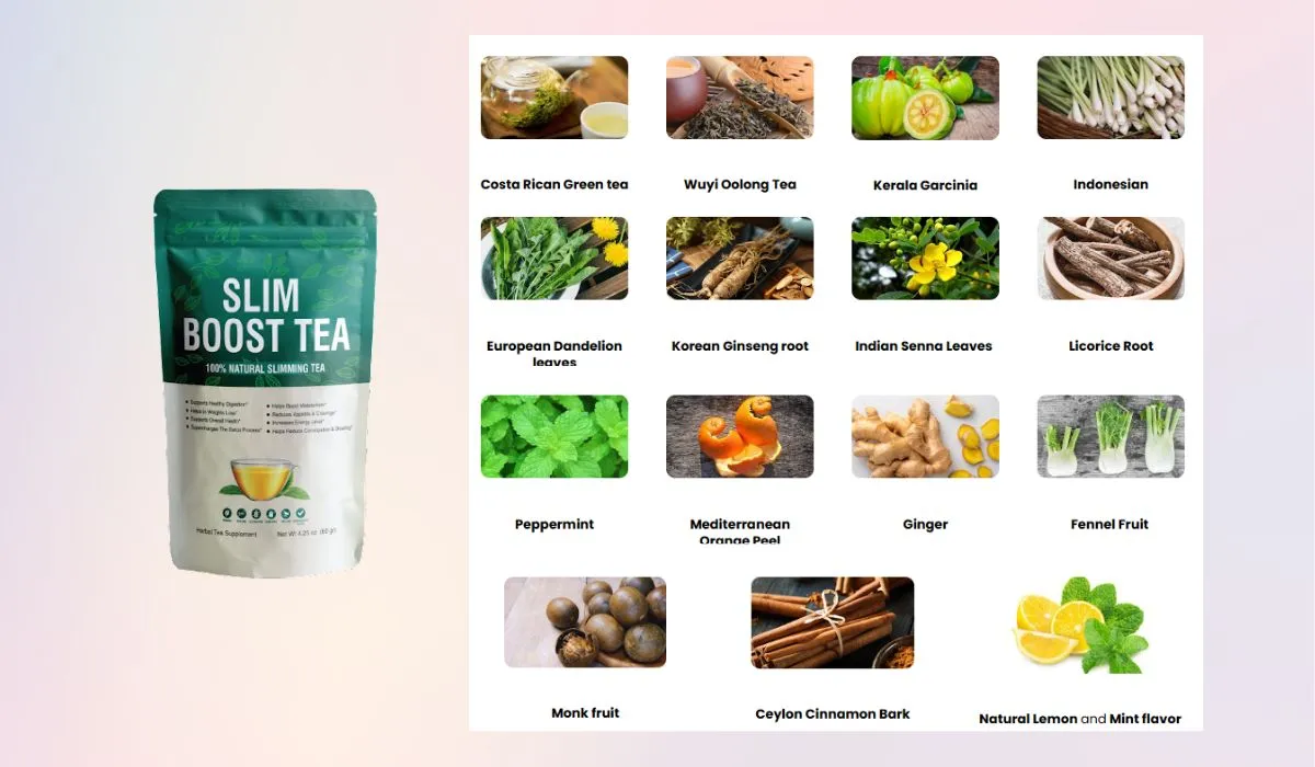 Slim Boost Tea Ingredients