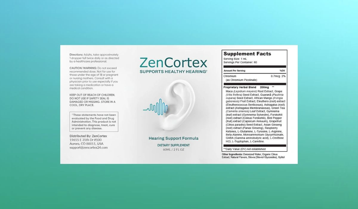 ZenCortex Dosage