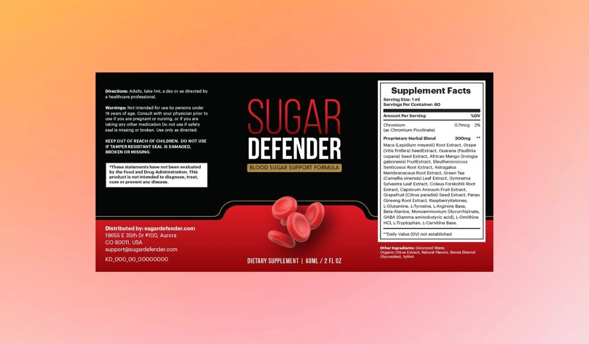 Sugar Defender Dosage