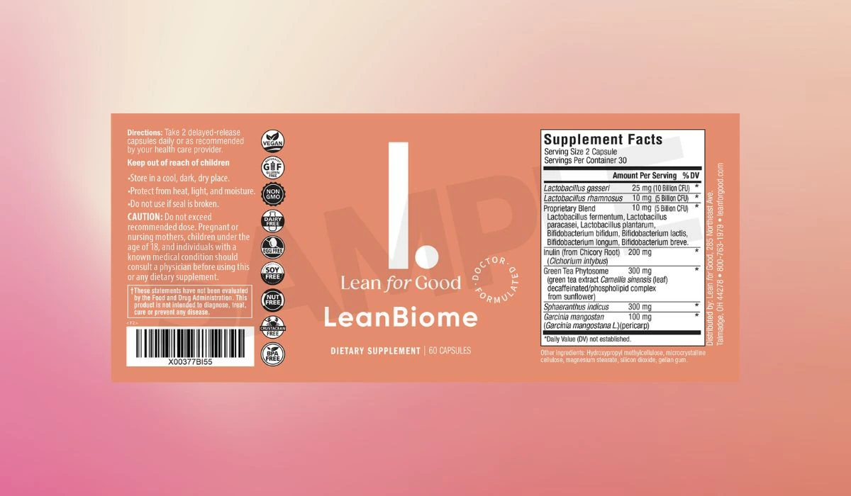 LeanBiome Dosage