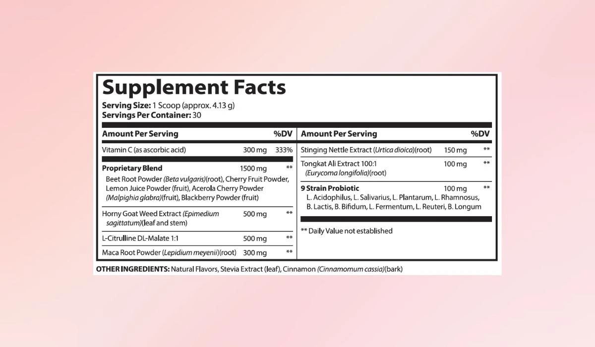 Red Boost Dosage