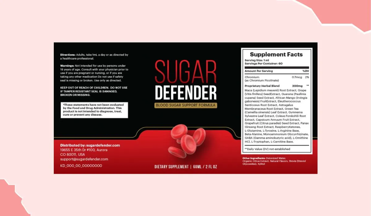 Sugar Defender Dosage