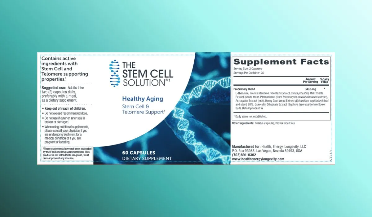 The Stem Cell Solution Dosage