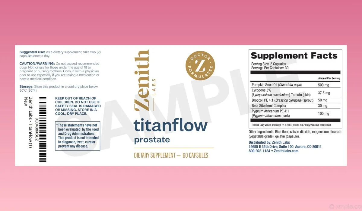 TitanFlow Dosage