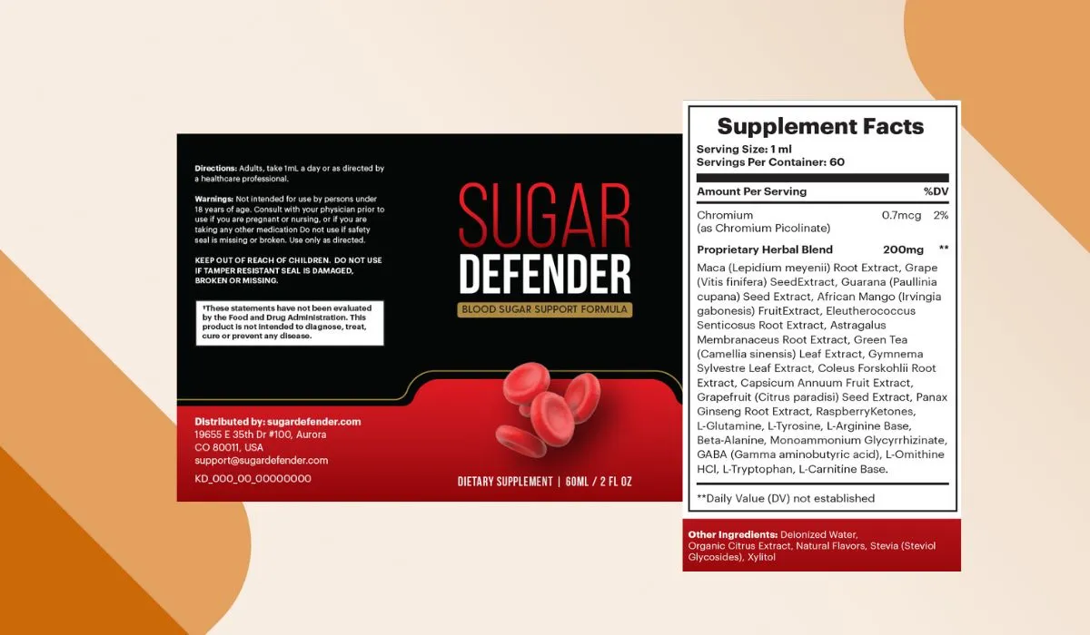 Sugar Defender Dosage