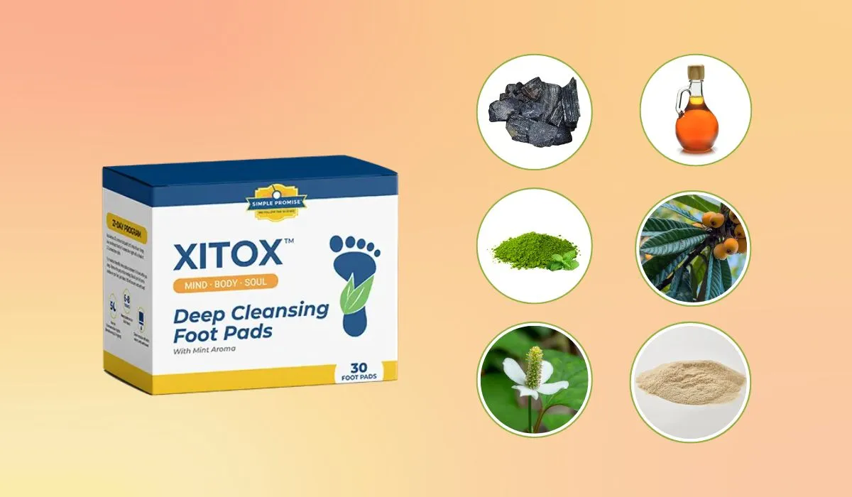 Xitox Foot Pads Ingredients